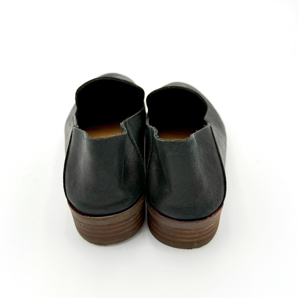 LUCKY BRAND Cahill Loafers Black Soft Leather Slip On Low Flat Heel Women's 5 - Picture 4 of 6